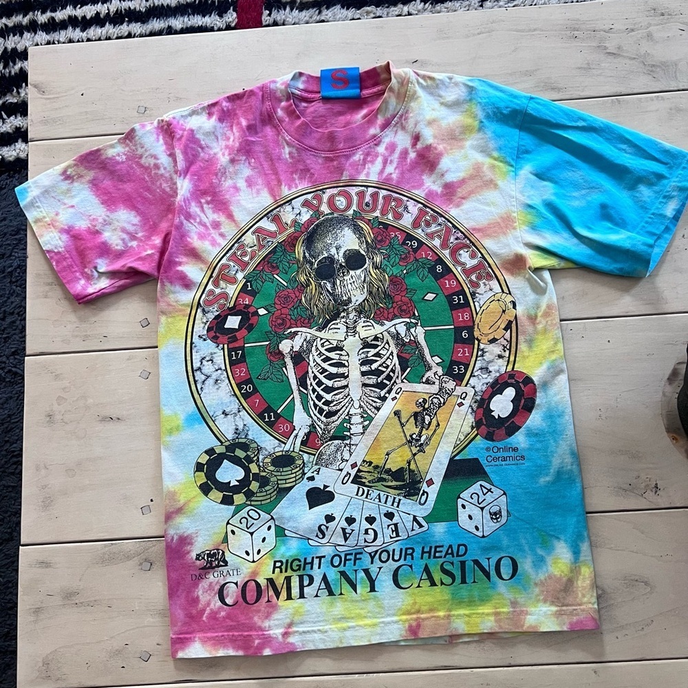 Online Ceramics Dead and Co Tie Dye